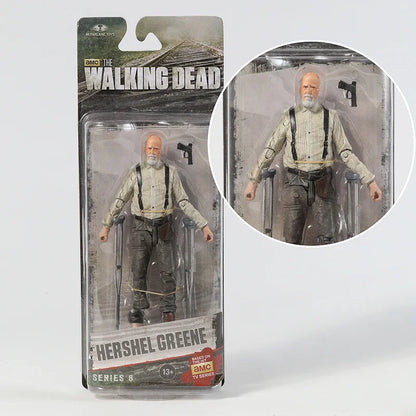 The Walking Dead Action Figure Collection - Abraham Ford Rick Grimes Michonne Governor PVC Model Doll Toys