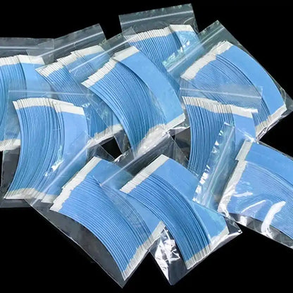 36-Piece Strong Wig Tape Adhesive Strips - Waterproof Double-Sided Tape for Toupees and Lace Wigs
