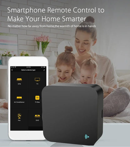 Tuya WiFi IR Remote Control - Universal Air Conditioner & TV Blaster for Smart Home, Alexa & Google Compatible