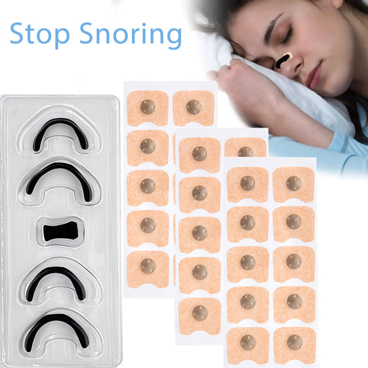 Nasal Breathing Dilator Starter Kit – Anti-Snoring Magnetic Nose Strips for Sleep & Sports Airflow Improvement