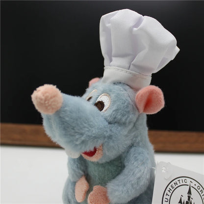 Ratatouille Chef Remy Plush Doll – Kawaii Magnetic Shoulder Toy, Creative Birthday Gift