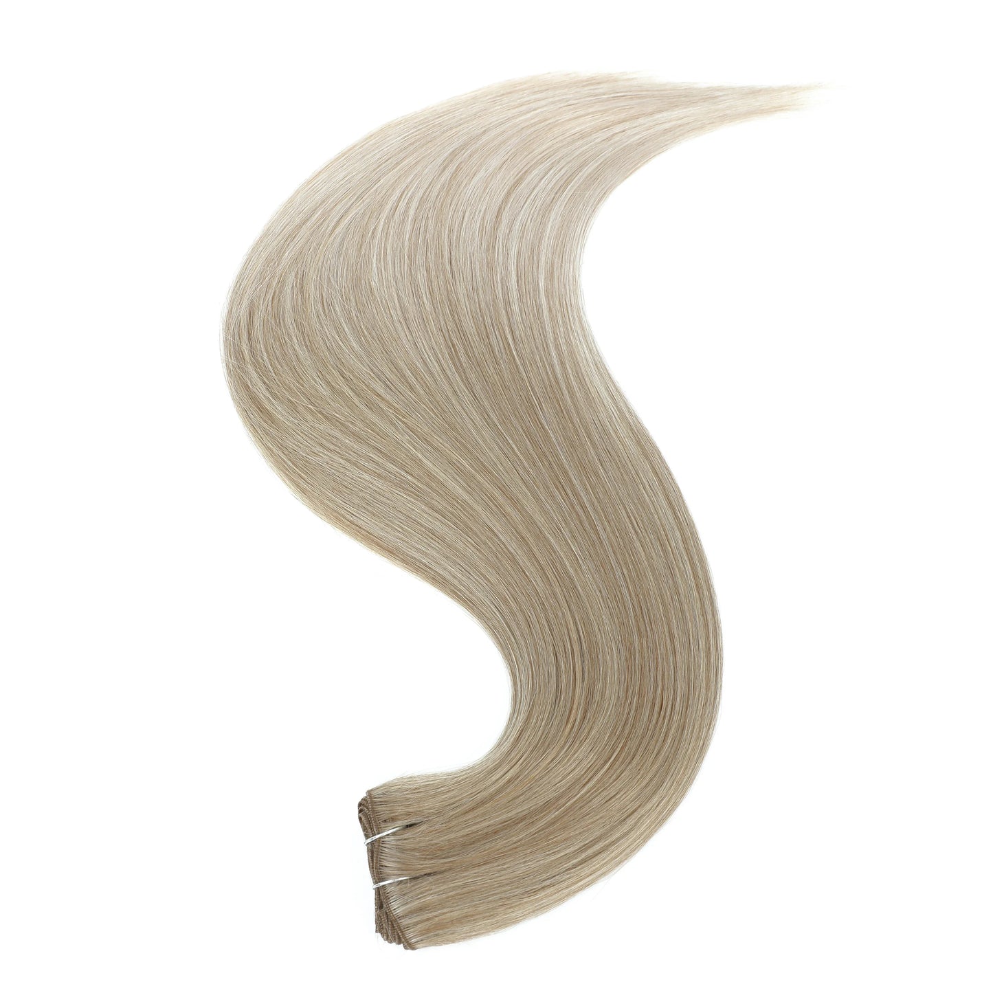 26" Ombre Straight Synthetic Hair Extensions – Smooth Weaving, Full Blue Hair Bundles from Root to End