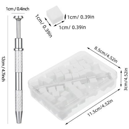 Nail Art Sponge Set - 50/300-Piece Manicure Sponge with Grabbing Pen Tool