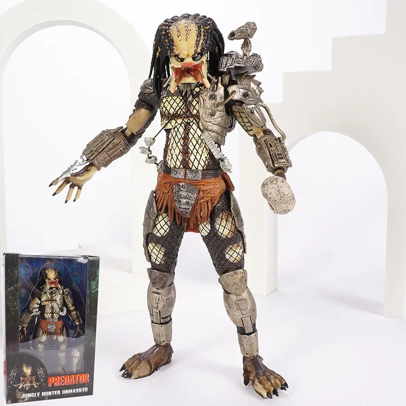 NECA Predator Jungle Hunter vs Alien Eggs Action Figure – 7 Inch Classic Movie PVC Collectible Model Toy