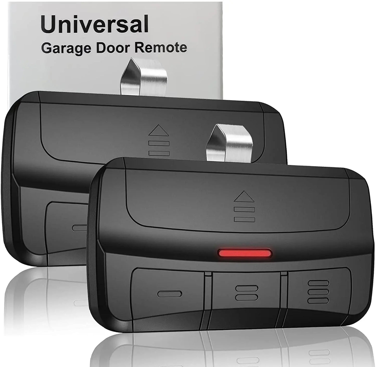 Universal Gate Remote Control – 3 in 1 Multifrequency Garage Door Transmitter, 280-868MHz with Clip & Rolling Code