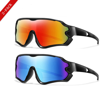 Kids UV400 Sports Sunglasses - Cycling, Camping, Fishing and Outdoor Eyewear for Boys and Girls Ages 3–8