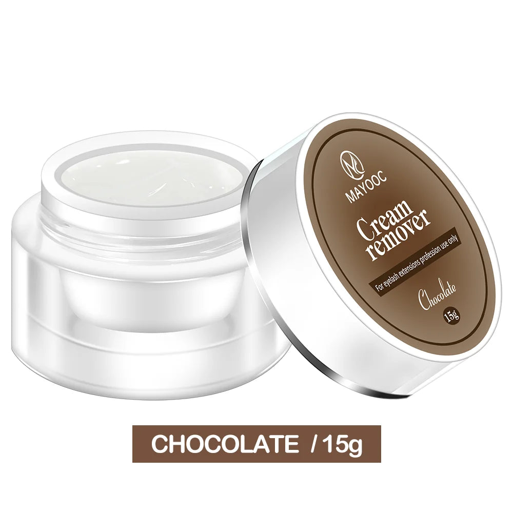 MAYOOC 5/15g Eyelash Glue Remover — Quick-Dry Transparent Cream for Professional Eyelash Extensions, Custom Logo Available