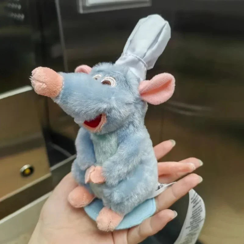 Ratatouille Chef Remy Plush Doll – Kawaii Magnetic Shoulder Toy, Creative Birthday Gift