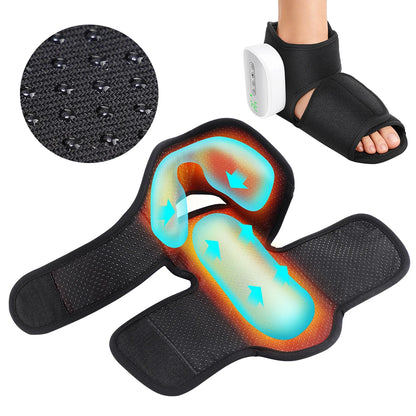 Wireless Air Compression Ankle Massager - Electric Heating, Vibration & Airbag Foot Massage for Muscle Relaxation