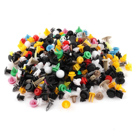 Universal Car Fastener Kit - 30 Types Auto Bumper Clips & Retainer Rivets for Vehicles