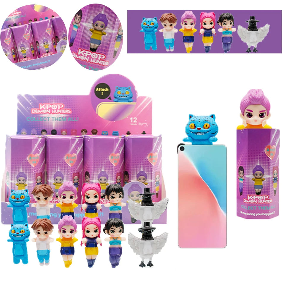 2025 K-Pop Demon Hunters Blind Box Figure – Anime Doll Ornament & Collectible Gift for Fans