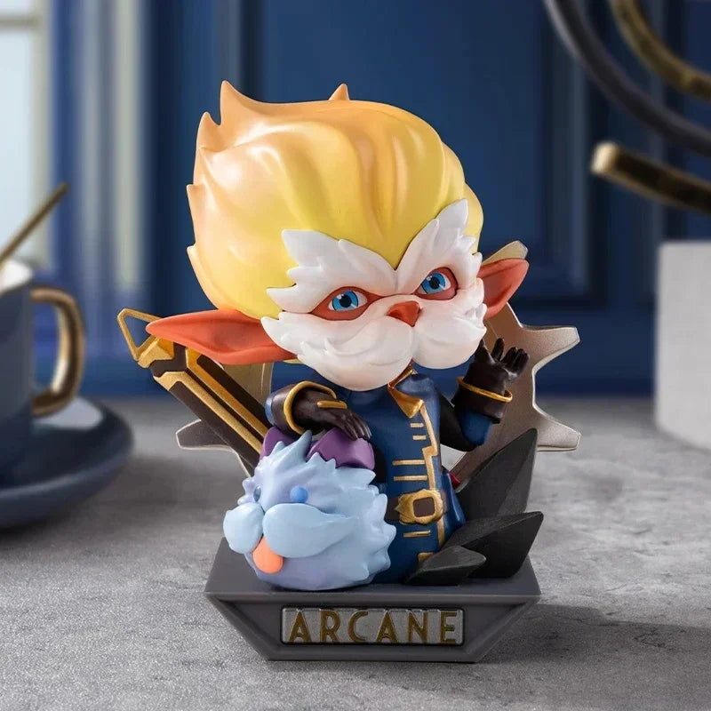 POP MART League of Legends Arcane Blind Box - Kawaii Anime Mystery Bag Surprise Action Figure Collectible Toy