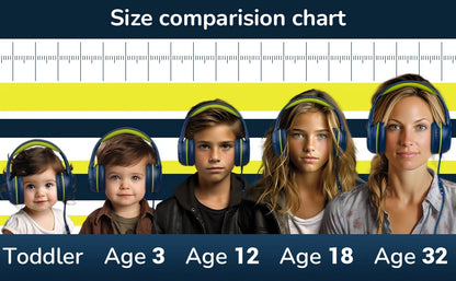 AWATRUE AT2 3.5mm Surround Stereo Gaming Headset – Memory Earmuffs with Mic for PC, Laptop & Kids