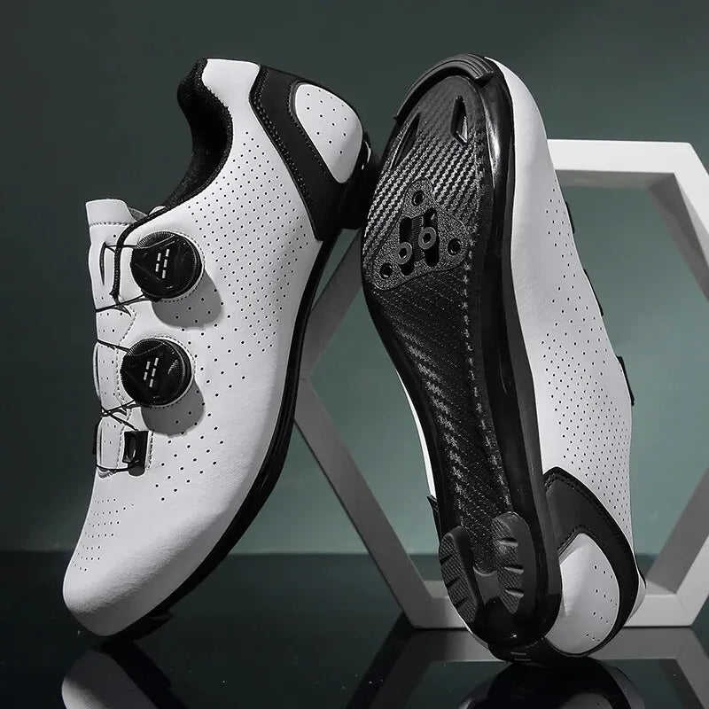 Men’s MTB Cycling Shoes — Flat Dirt & Road Bike Sneakers with SPD Cleats