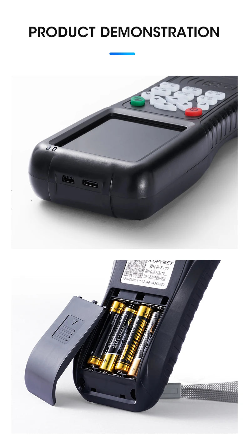RFID Reader & Writer | Key Card Programmer, NFC Copier & Decoder with Mobile App
