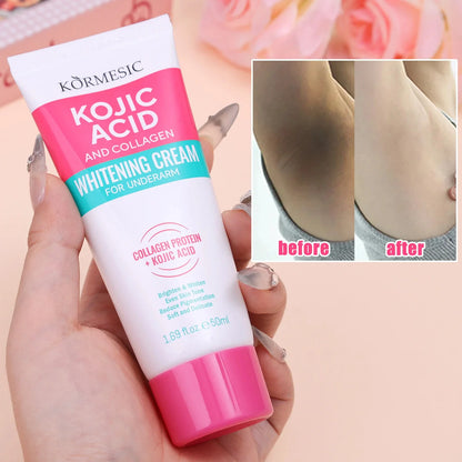 Brightening Body Serum Cream – Underarm, Knee & Inner Thigh Skin Care Moisturizer for Even Tone, Dark Spot Care & Smooth Skin Appearance