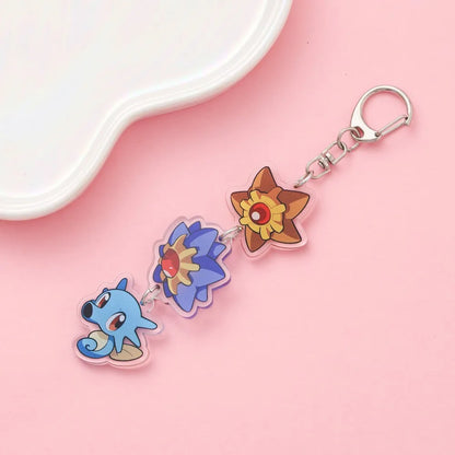 Anime Acrylic Keychain – Cute Cartoon Car Bag Pendant, Creative Gift for Friends & Fans, Fun Keyring Charm
