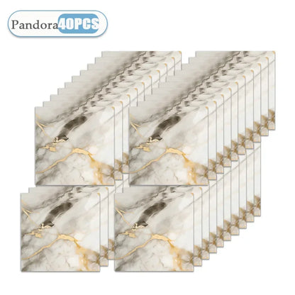 Self-Adhesive Wallpaper Tile Stickers - Waterproof 30x30cm Kitchen & Bathroom Home Decor