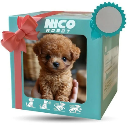 Electric Walking Dog Toy - Lifelike Barking Plush Puppy, Interactive Stuffed Animal Gift for Kids