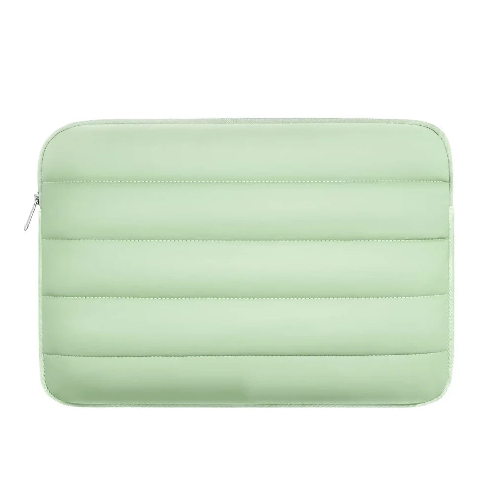 Puffy Laptop Sleeve 13-14 Inch — Protective Laptop Cover for Women, Fits iPad Pro 12.9, MacBook Pro 14, MacBook Air 13, and Tablets