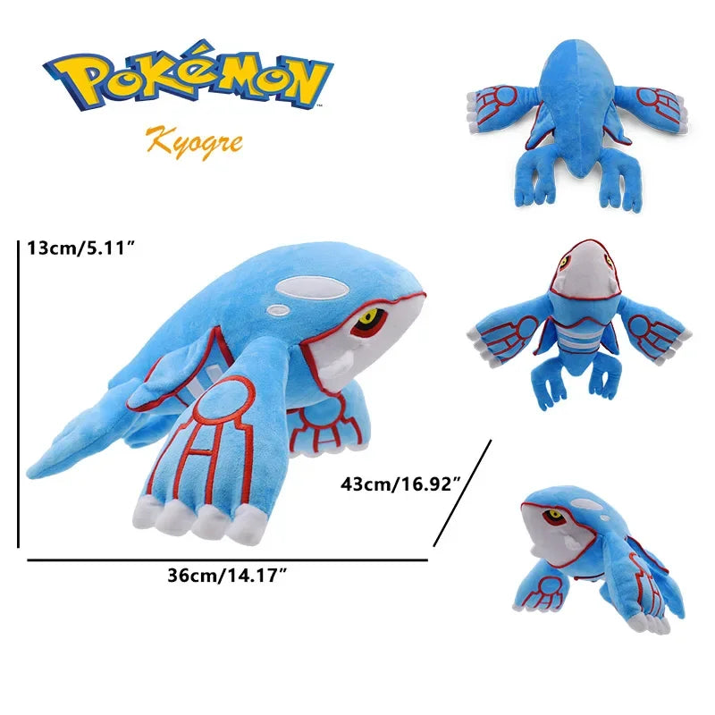 Sprigatito & Friends Plush Toys – Chikorita, Slowpoke, Froakie, Charizard Anime Stuffed Dolls, Gift for Kids