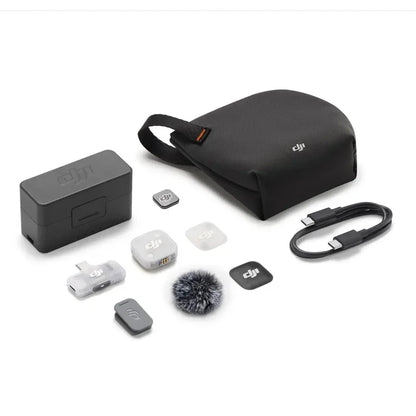 DJI Mic Mini 2 - Wireless Microphone with High-Quality Audio, Automatic Limiting and 48-Hour Battery Life