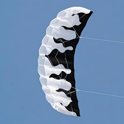 Beginner Dual Line Power Kite - Parafoil Parachute Stunt Kite for Adults and Kitesurf Sports