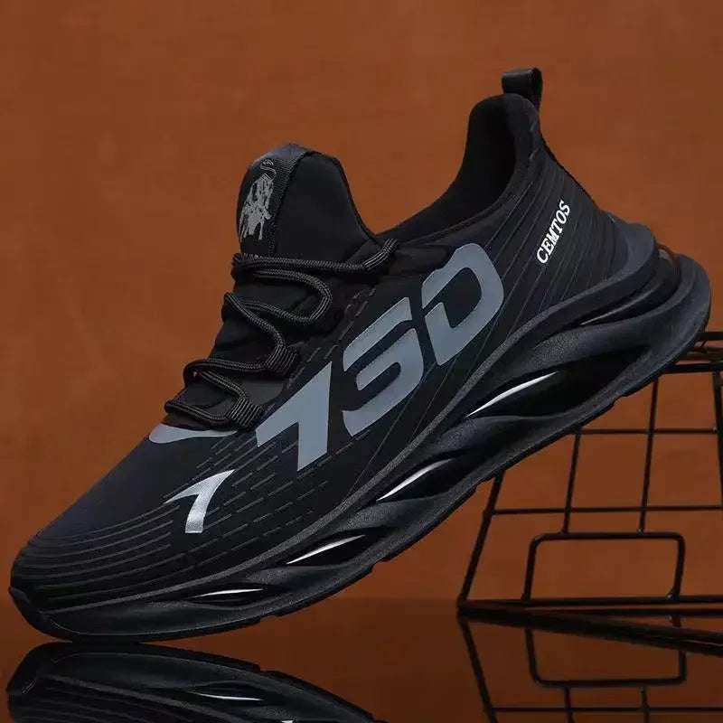 Men’s Casual Slip-On Sneakers – Lightweight Breathable Running, Walking, Training & Tennis Shoes