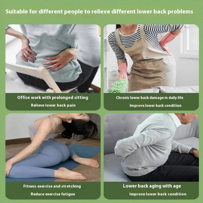12-Magnet Lumbar Back Stretcher – Vertebrae Relaxer for Humpback Correction, Pain Relief, and Posture Shaping