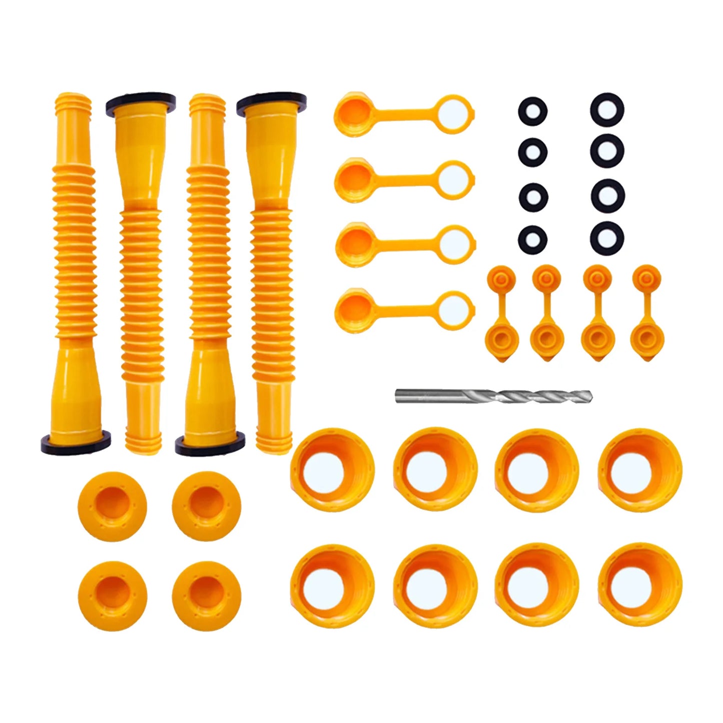 Flexible Gas Can Spout Kit – Upgraded Easy-Install Fuel Nozzle with Enhanced Compatibility for Safe & Efficient Liquid Transfer