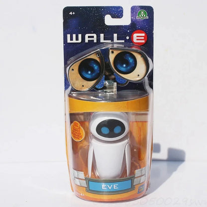 Disney Pixar Wall-E & Eva Action Figures – PVC Robot Toy Collectible for Kids Birthday Gift
