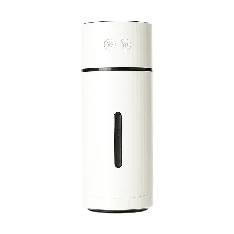 260ML Wireless USB Air Humidifier – Ultrasonic Cool Mist Aromatherapy Diffuser with 1000mAh Rechargeable Battery, Quiet Fogger