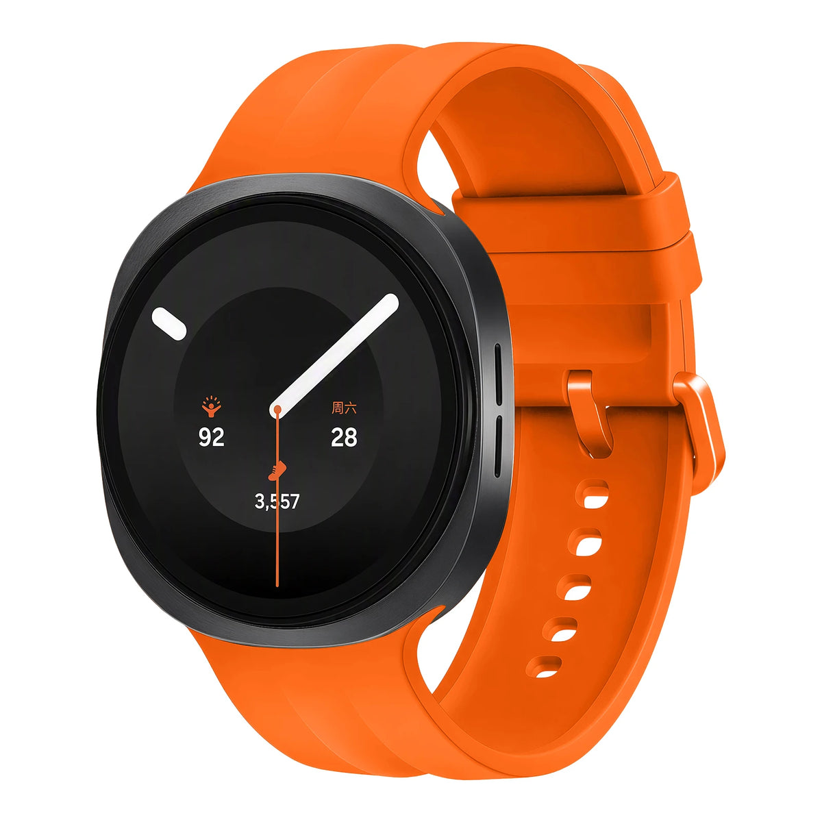 Samsung Galaxy Watch 9 40mm/44mm Silicone Sport Band - Replacement Strap for Galaxy Watch 8 and Watch 8 Classic 46mm