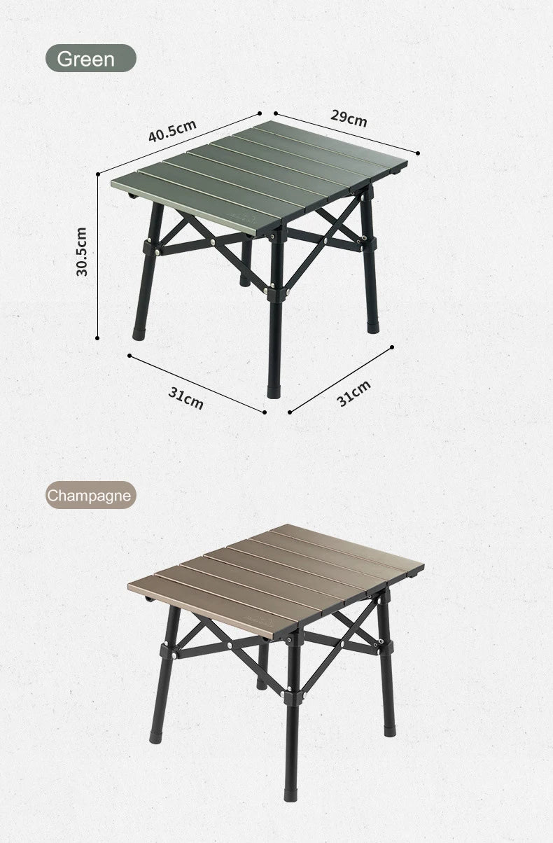 Naturehike Aluminum Folding Camping Table – Portable Outdoor Picnic & BBQ Table