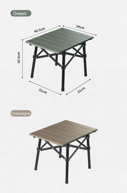 Naturehike Aluminum Folding Camping Table – Portable Outdoor Picnic & BBQ Table
