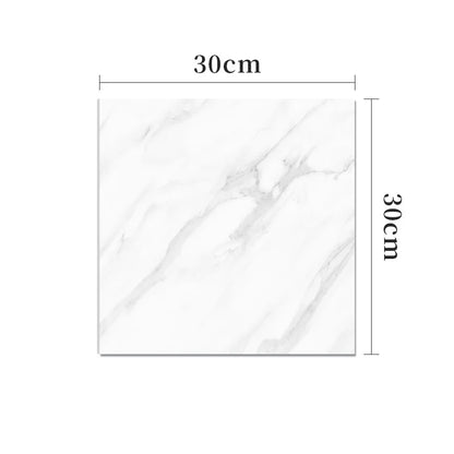 PVC Marble Wall & Floor Stickers - Waterproof Self-Adhesive Tile Decor for Kitchen & Bathroom