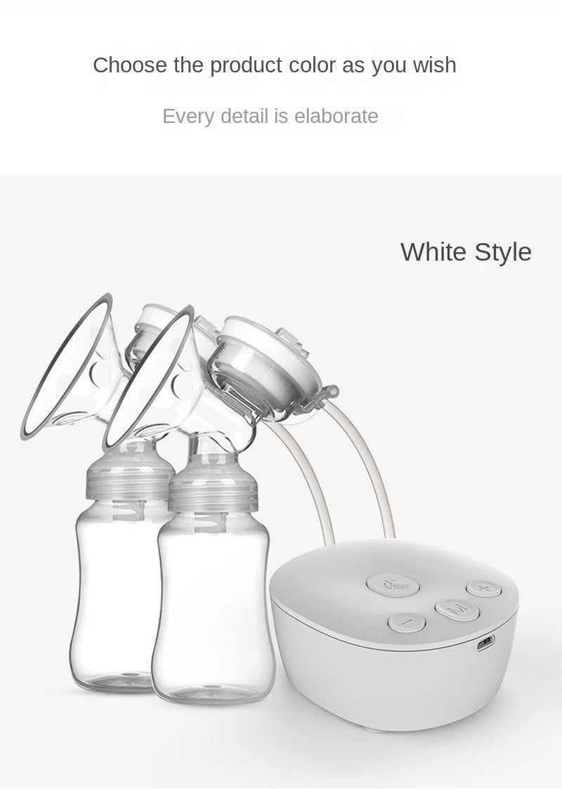 Portable Electric Breast Pump – Hands-Free, Low Noise, Comfortable Milk Collector, BPA-Free for Breastfeeding