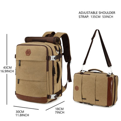 15.6 Inch Waterproof Laptop Backpack - Large Capacity Travel Bag for Men and Women, Perfect for Business and University Use