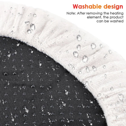 Electric Velvet Foot Warmer - Constant Temperature Heating Pad, Washable, Ideal for Winter Home and Bedroom Comfor
