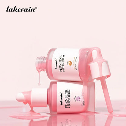 Salmon PDRN Pink Peptide Facial Serum 30ml - Deep Hydration, Moisturizing Glow and Korean Skincare Essence