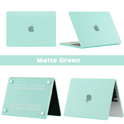 MacBook Air 13 Case - Compatible with MacBook Air M1, M2 (2023), Air 15, Pro 14 M3 (2023), and Pro 16 Cover - Laptop Accessories