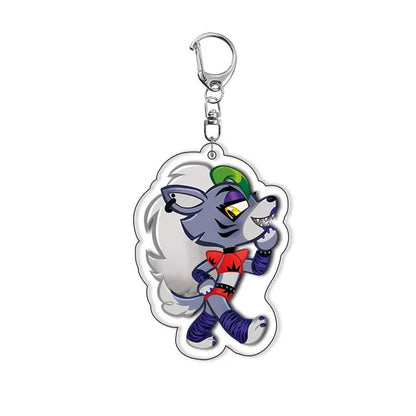 Sundrop FNAF Acrylic Keychain Pendant – Cute Fan Gift & Fun Souvenir Llavero Accessories
