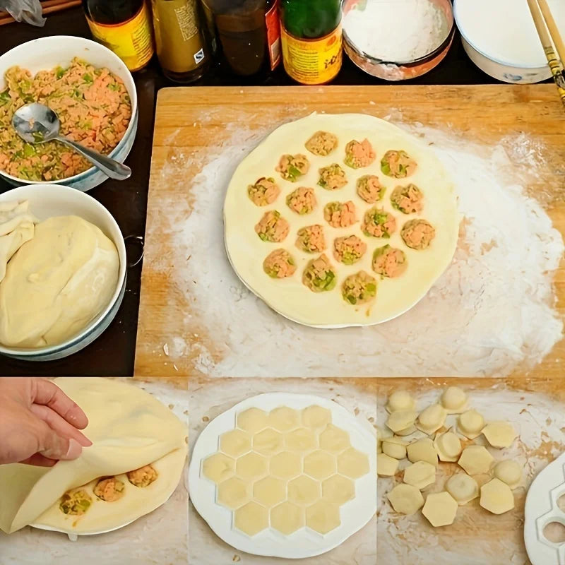 Dumpling Maker Dough Press Mold – Kitchen Ravioli & Pastry Tool for Easy Homemade Dumplings & Filled Dough