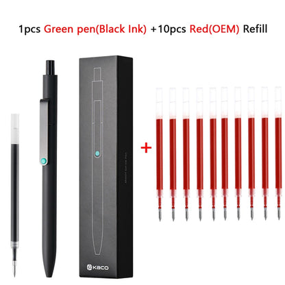 KACO 0.5mm MIDOT Gel Ink Pens – Quick-Drying, Smooth Writing, High-Volume for Exams, Grading, Homework, and Papers