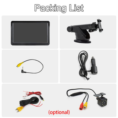 7-Inch Portable CarPlay & Android Auto Multimedia Player — Touch Screen Car Radio with Bluetooth 5.0, AUX & USB