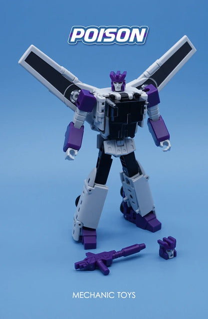 MFT HS-03 Soundwave Action Figure - Mini G1 Transformation Robot Toy With Laserbeak Collectible Gift
