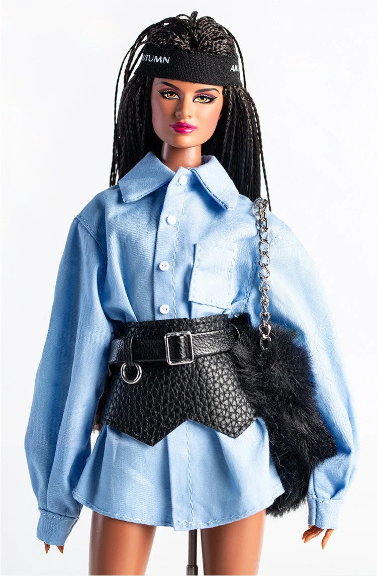 FR2 Fashion Royalty Doll Clothes & Accessories — Designed Styles Dress Set for NU Face Xianxian 1/6 Scale Dolls BBIKG677