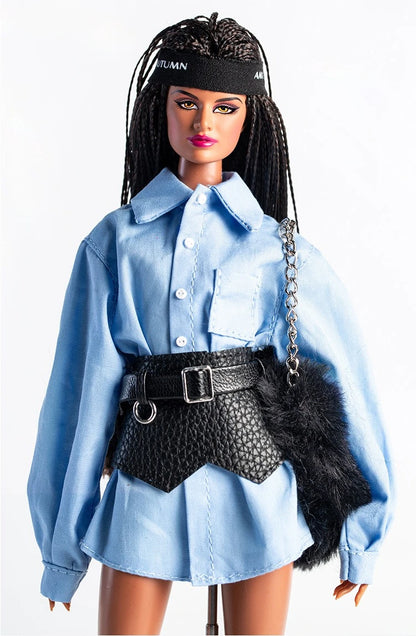 FR2 Fashion Royalty Doll Clothes & Accessories — Designed Styles Dress Set for NU Face Xianxian 1/6 Scale Dolls BBIKG677