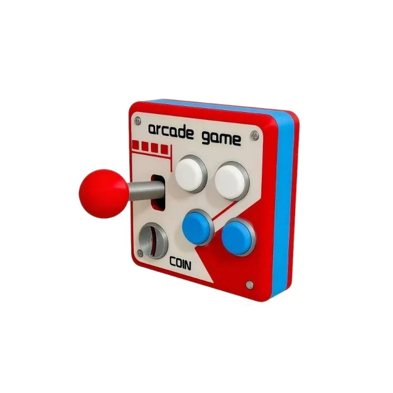 Retro Arcade Joystick Switch Plate Cover - 3D Printed Gaming Room Wall Decor