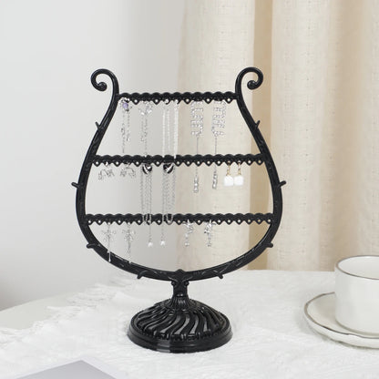 Wine Cup Necklace Display Shelf - Creative Jewelry Storage Organizer